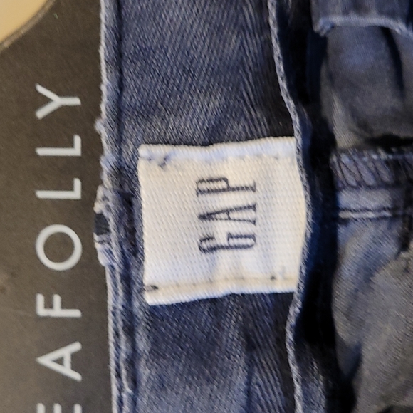 Gap girlfriend chinos paisley print. Sz 6 - Picture 6 of 8